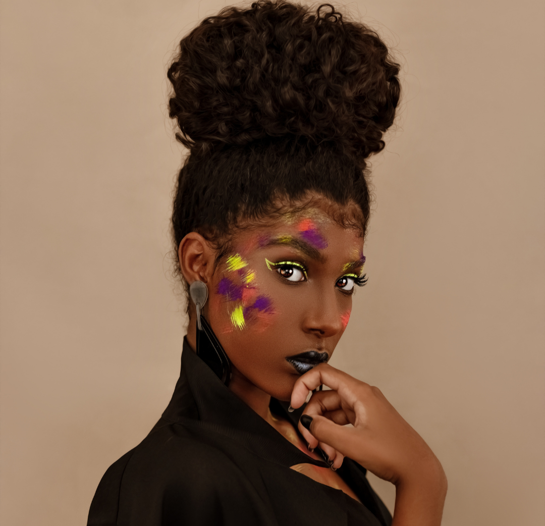 Maquilhagem de Carnaval para mulheres negras